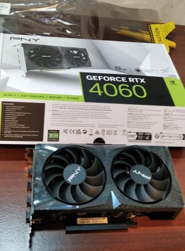 2024 USED GeForce RTX 4060 8GB Gaming VERTO Graphic Card GDDR6 photo review