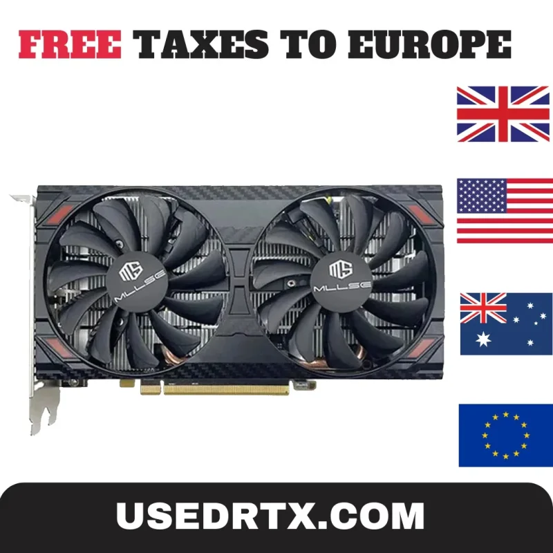 USED RX 5500xt 8GB Graphics Card Placa De Video 128bit GDDR6 Gaming