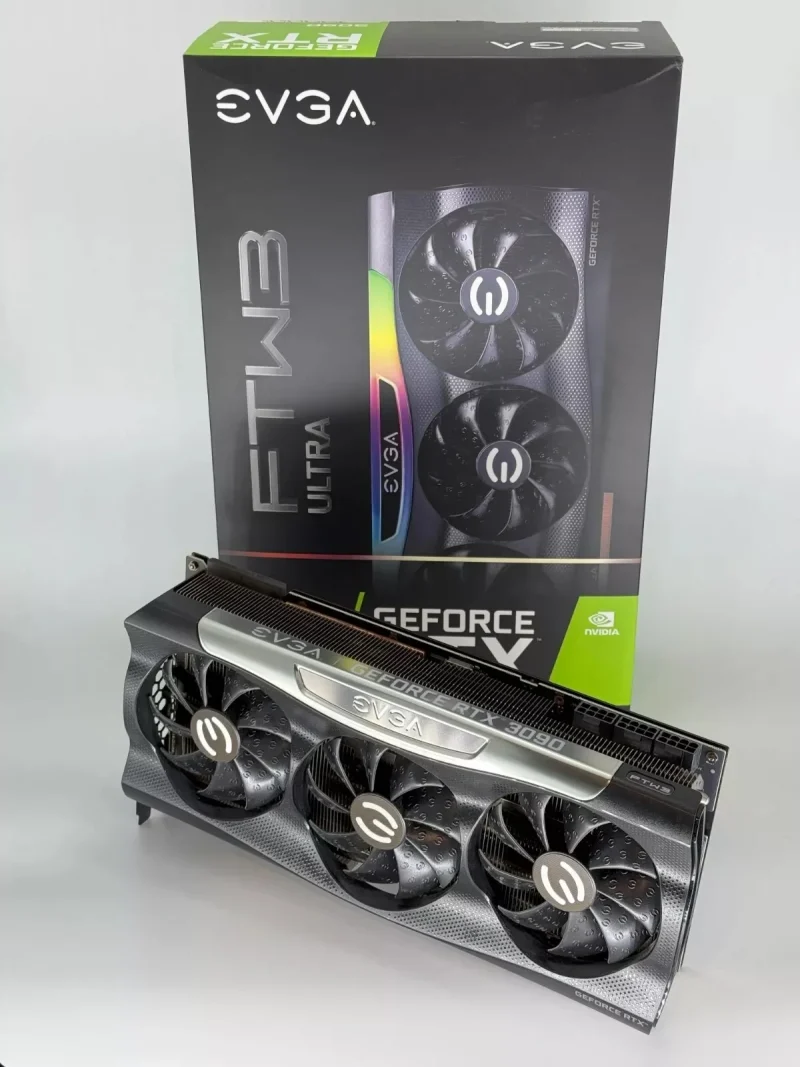 USED EVGA GeForce RTX 3090 FTW3 ULTRA 24GB GDDR6X 24G-P5-3987-KR