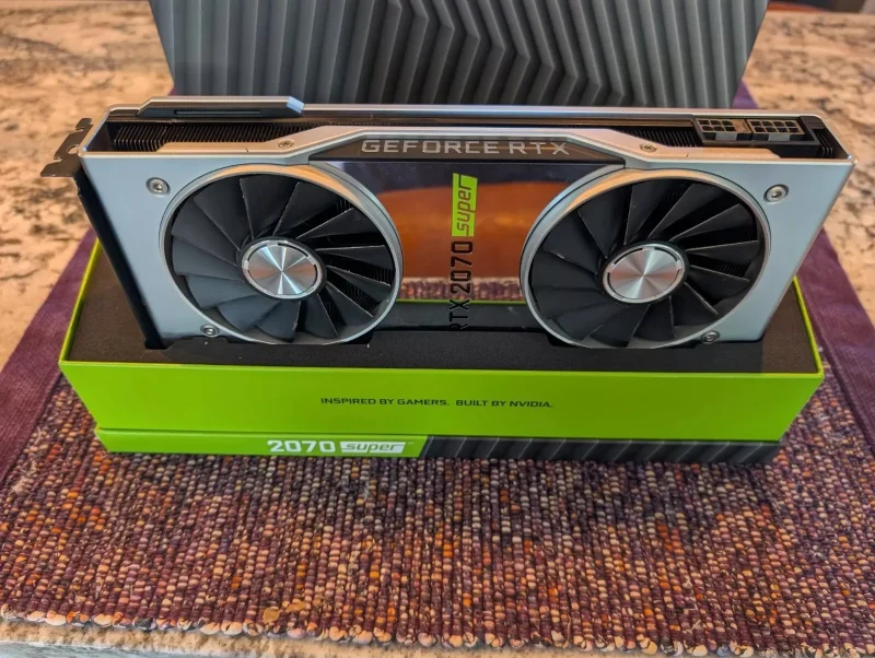 USED NVIDIA GeForce RTX 2070 Super Founders Edition 8GB GDDR6 Graphics Card GPU